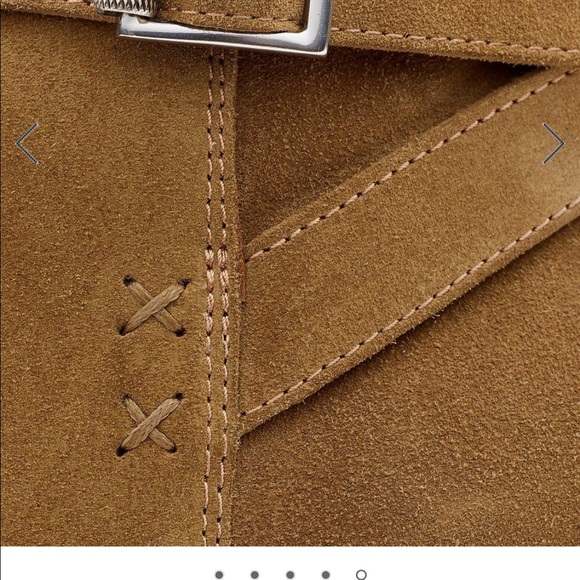 Rag & Bone Walker buckle tan booties - Picture 5 of 7